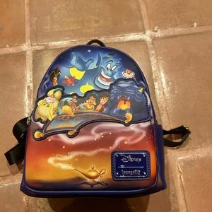 Disney Loungefly Aladdin Backpack NWT